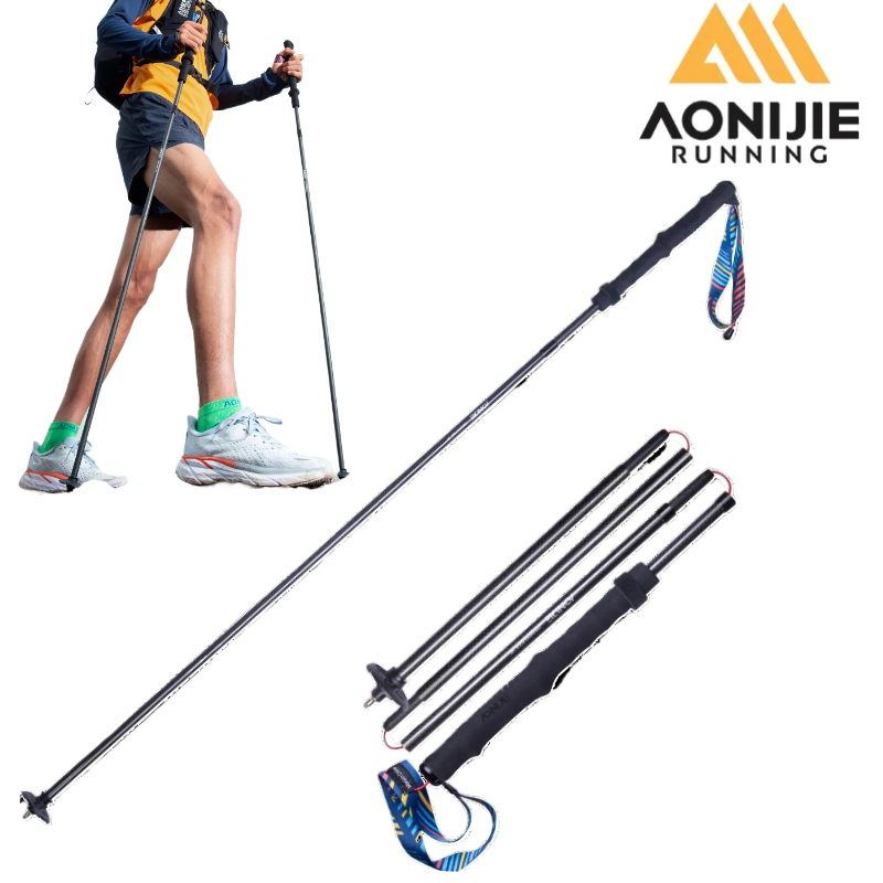 2pcs AONIJIE Folding Outdoor Q - Trekking Pole Carbon review and price