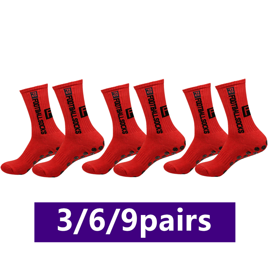 3/6/9pairs unisex non slip gri - Sports Socks review and price
